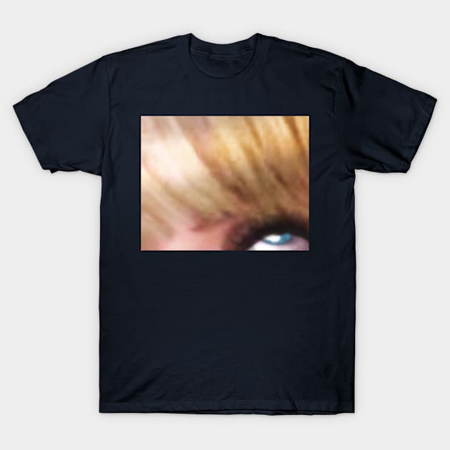 Woman's Eye Art T-Shirt T-Shirt by PAULsPRINT